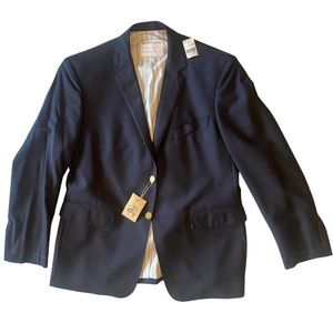 NWT Thom Browne x Black Fleece Wool Navy Blazer 42R